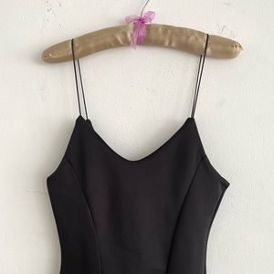 NEW! Black Spaghetti Strap Dress